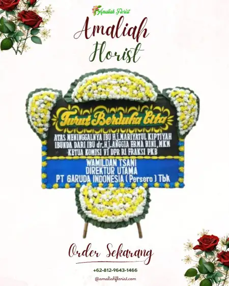 Papan Bunga Duka Karangkedawang